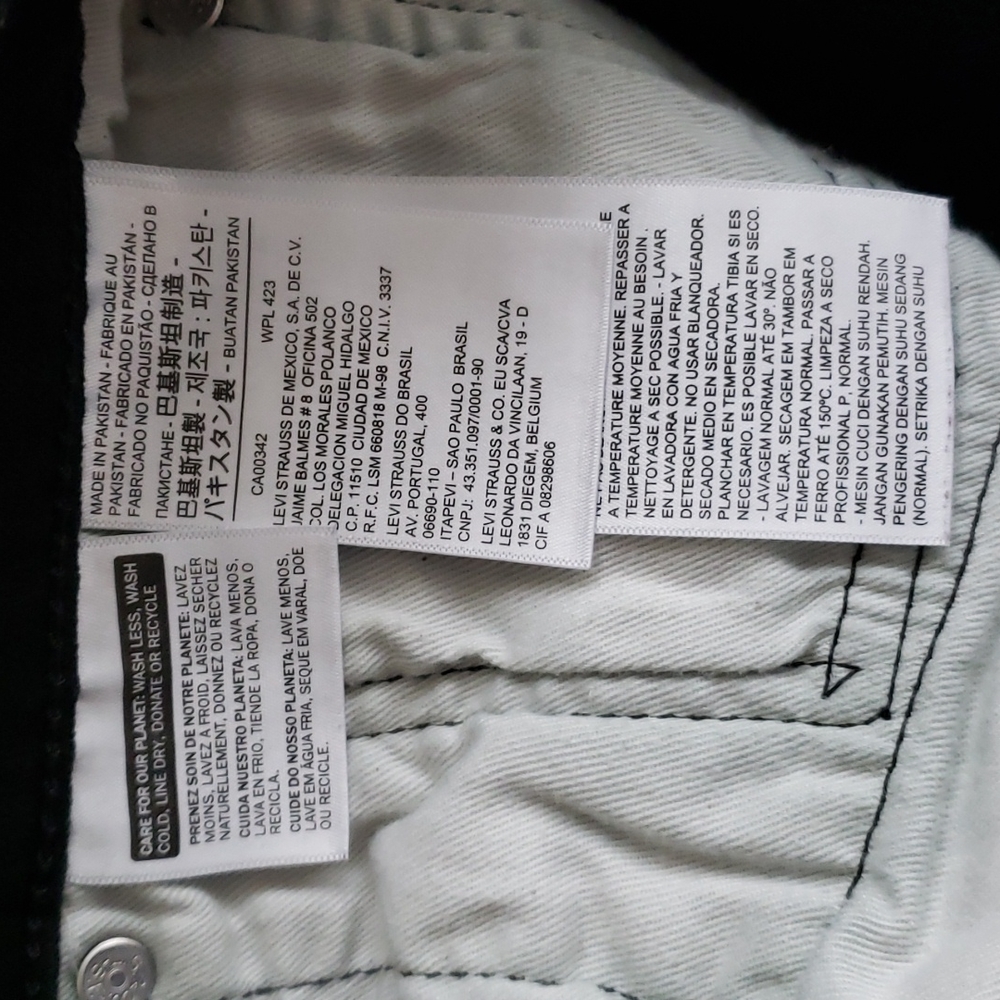 Host pick👖Levi's Black Men's Jeans - Picture 8 of 14